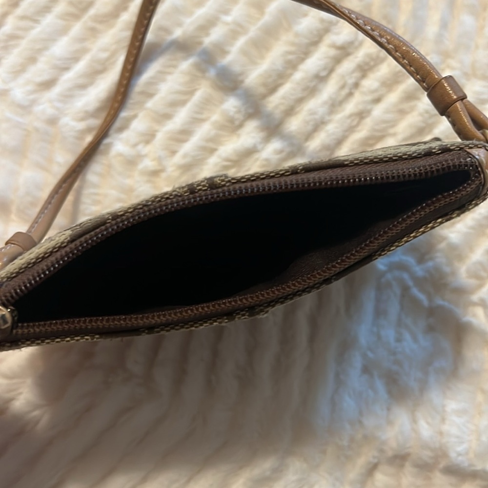 Tan Coach Wristlet - Picture 3 of 3